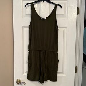Army Green romper